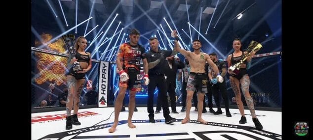 Imagen: Pepe Torres al proclamarse campeón