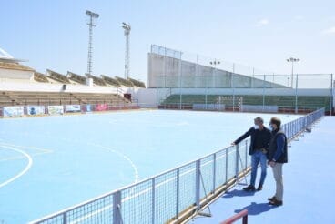 Seguridad en la pista multideportiva