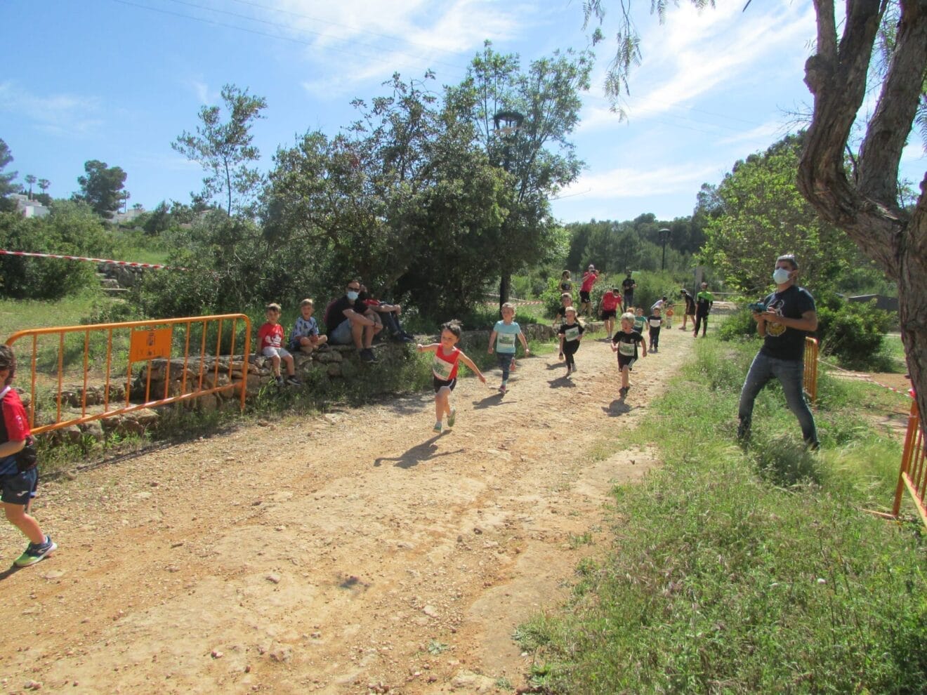 Carrera de los más pequeños en el Mini Trail