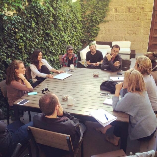 Imagen: Clientes en el Coliving de Xàbia