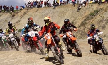 Cristóbal Cholbi en el Campeonato de España de Enduro