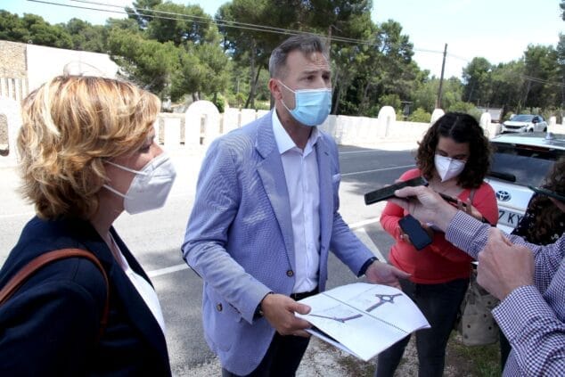 Imagen: Presentación del proyecto de mejora de viabilidad en la CV-742