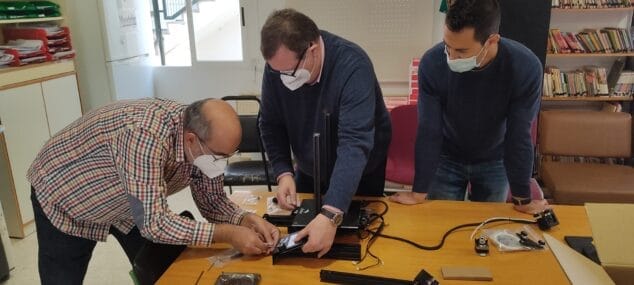 Imagen: Proyecto Caleidoscopio en el colegio de Benitatxell