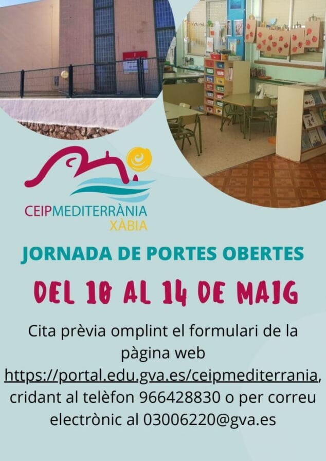 Imagen: Puertas abiertas CEIP Mediterrània