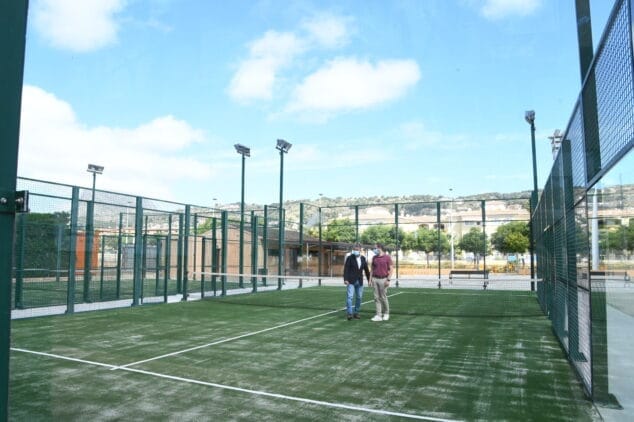 Imagen: Reapertura de las pistas de padel de Xàbia