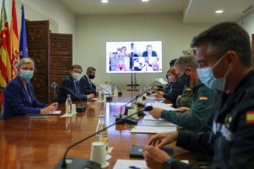 Reunión de coordinación de seguridad de medidas COVID-19