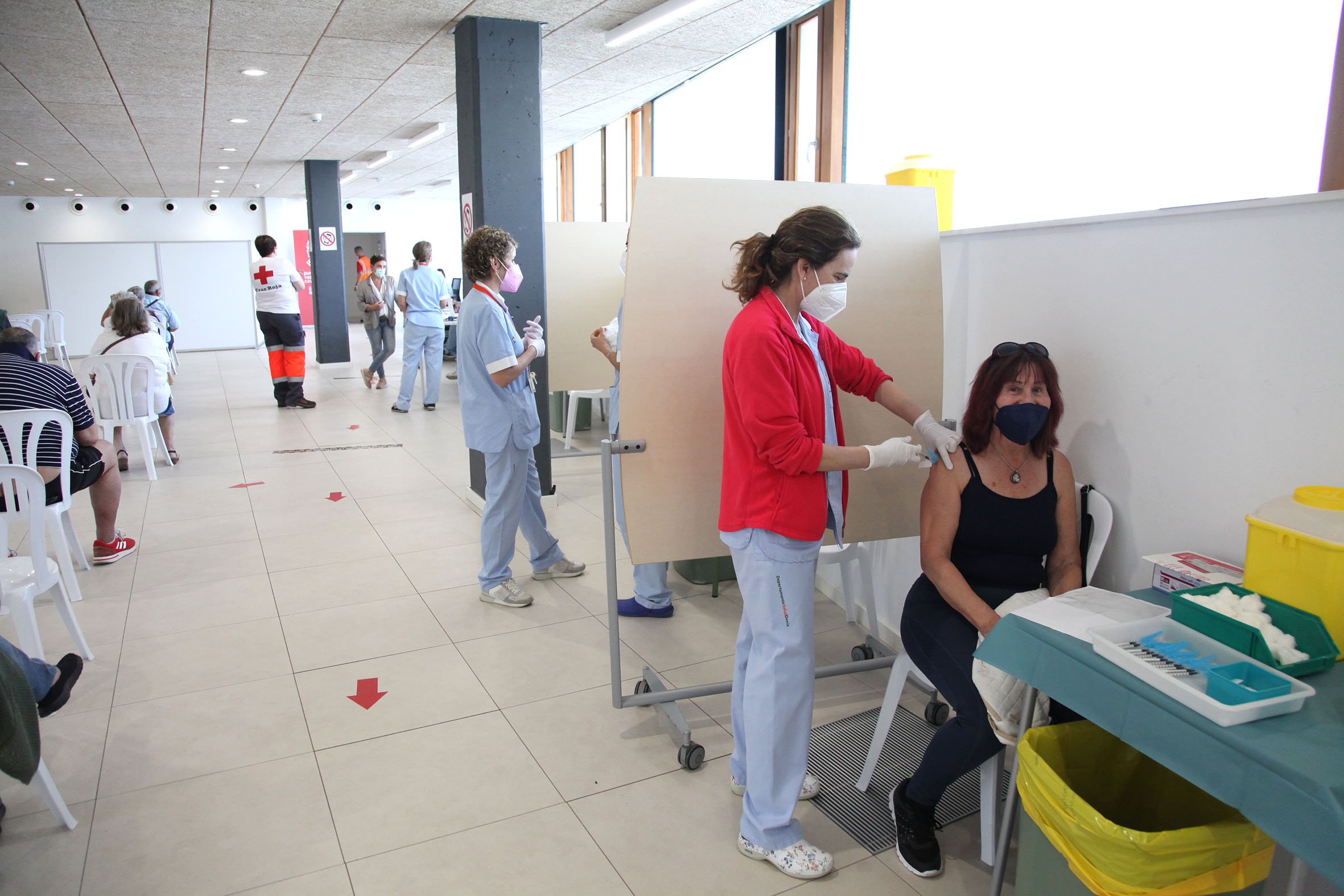 Vacunación masiva en Xàbia