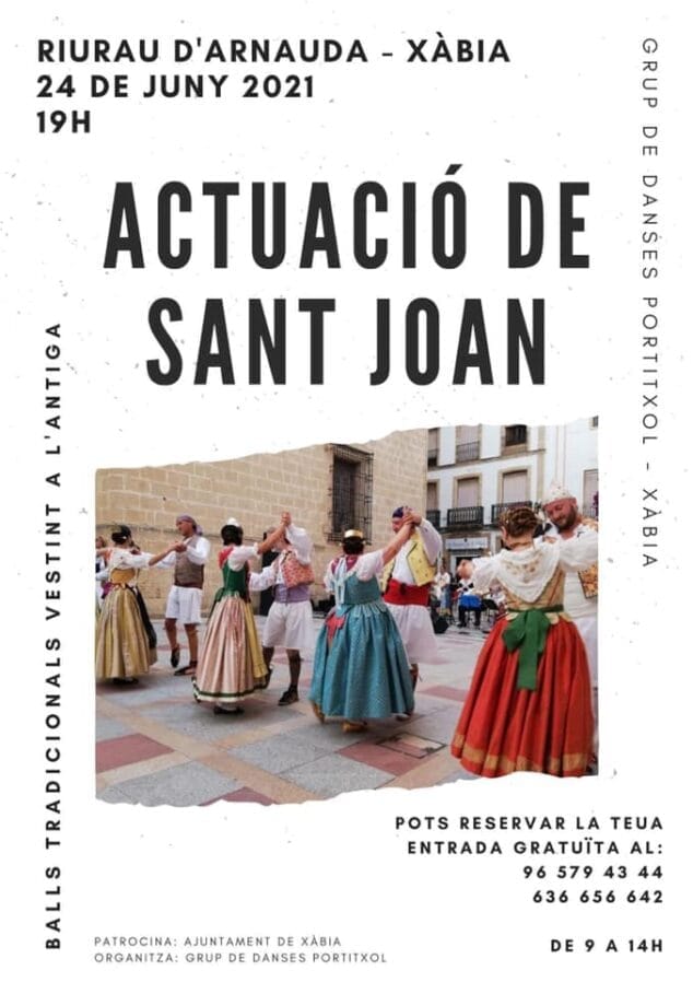 Imagen: Actuación de Danses