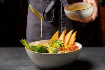 Bols para vegetarianos en Kuula Poke