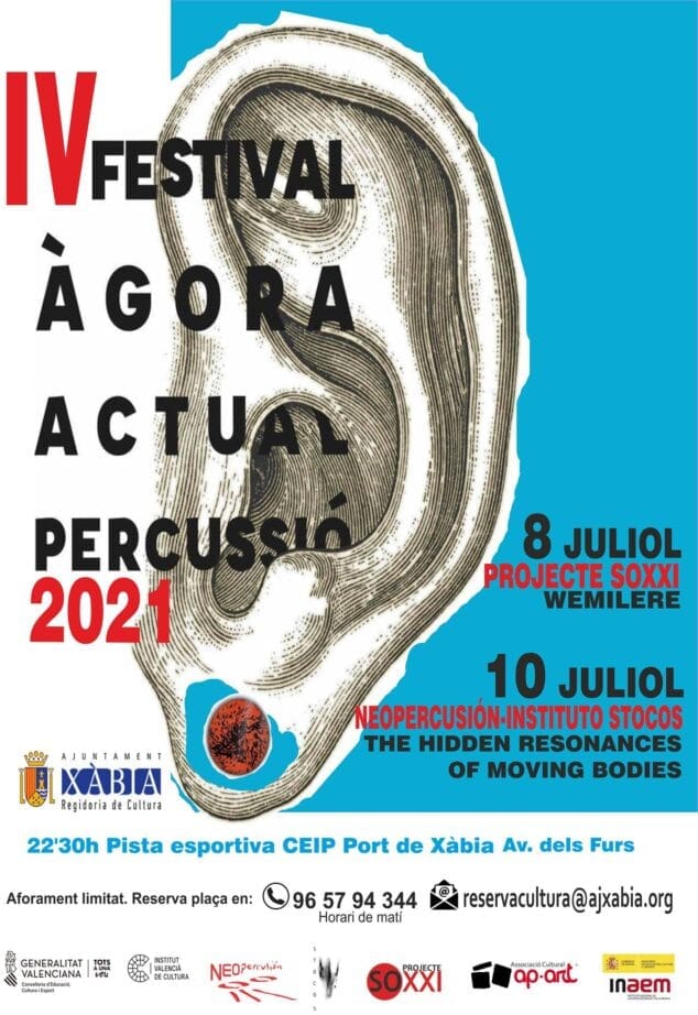 Imagen: Cartel Àgora Actual Persussió