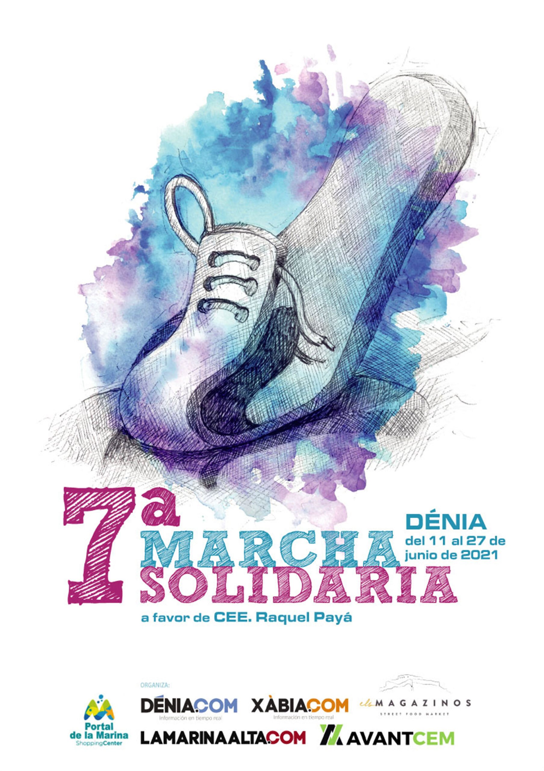 Cartel de la 7ª Carrera Solidaria
