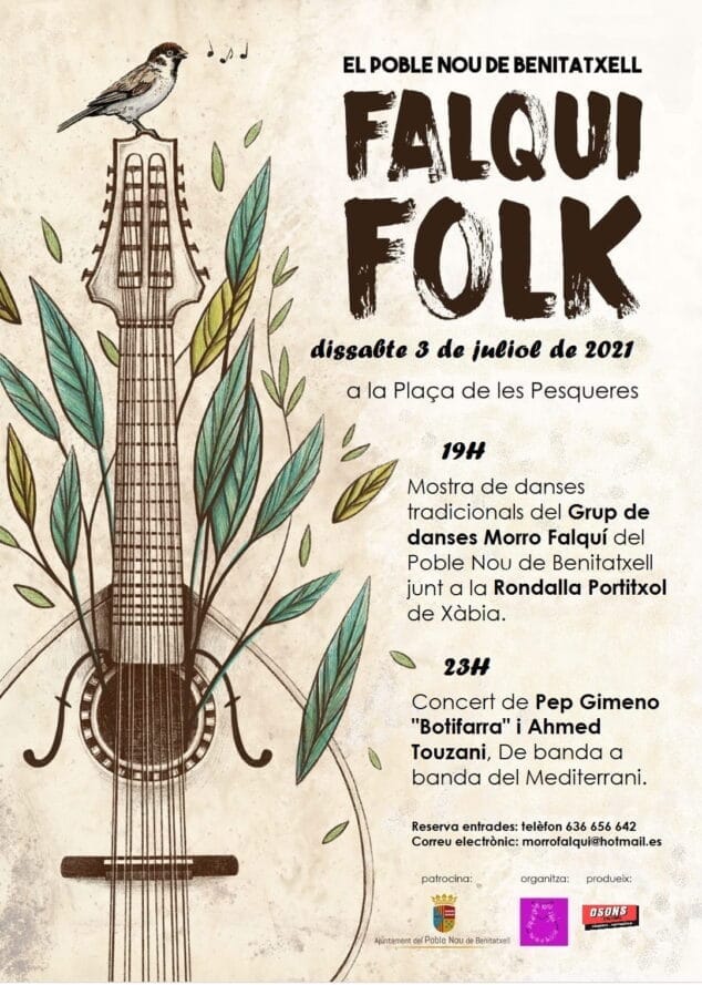 Imagen: Cartel del Falqui Folk 2021