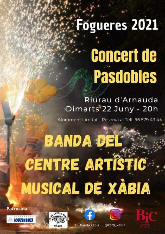 Imagen: Concierto de la Banda de Música de Xàbia