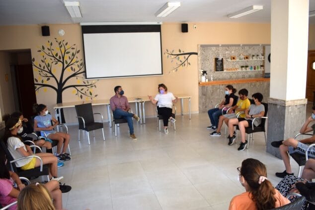 Imagen: Consell d'Infància de Benitatxell sobre programación de fiestas