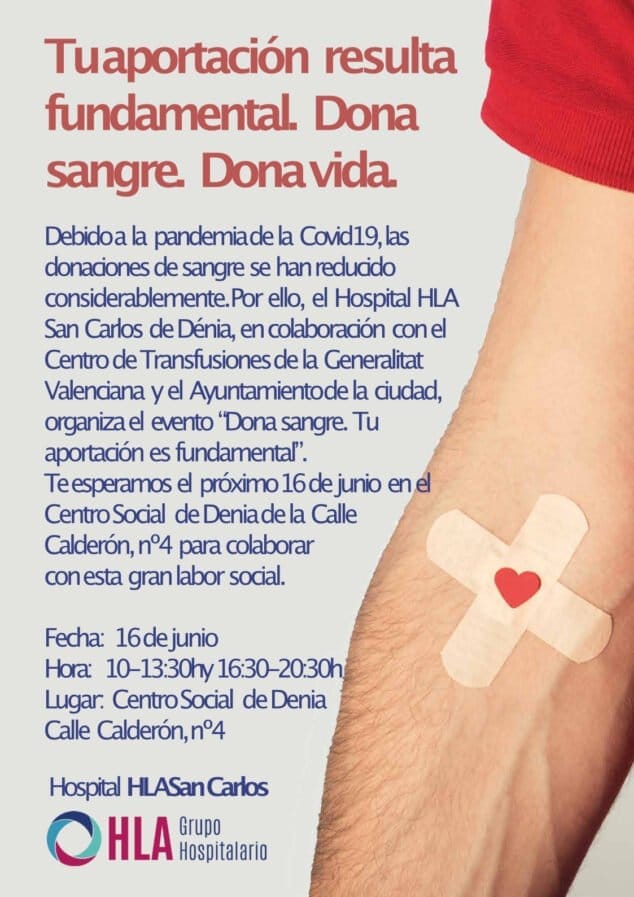 Imagen: Donación Hospital San Carlos