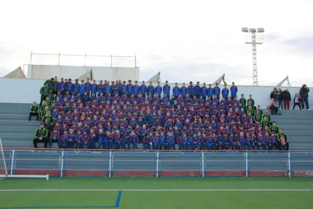 Imagen: Equipos de la Escuela del CD Jávea de 2019
