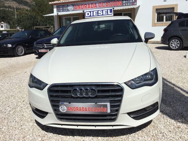 Imagen: Frontal de un Audi A3 Sportback en venta en Jávea - Andrada Ocasión
