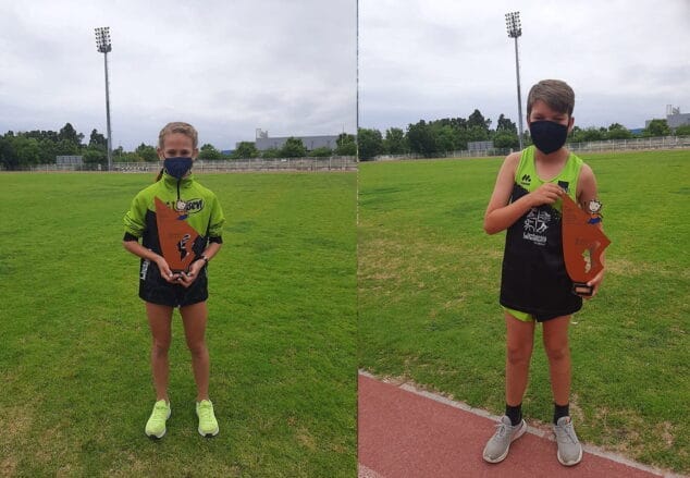 Imagen: María Devesa y Lucas Jong con sus trofeos