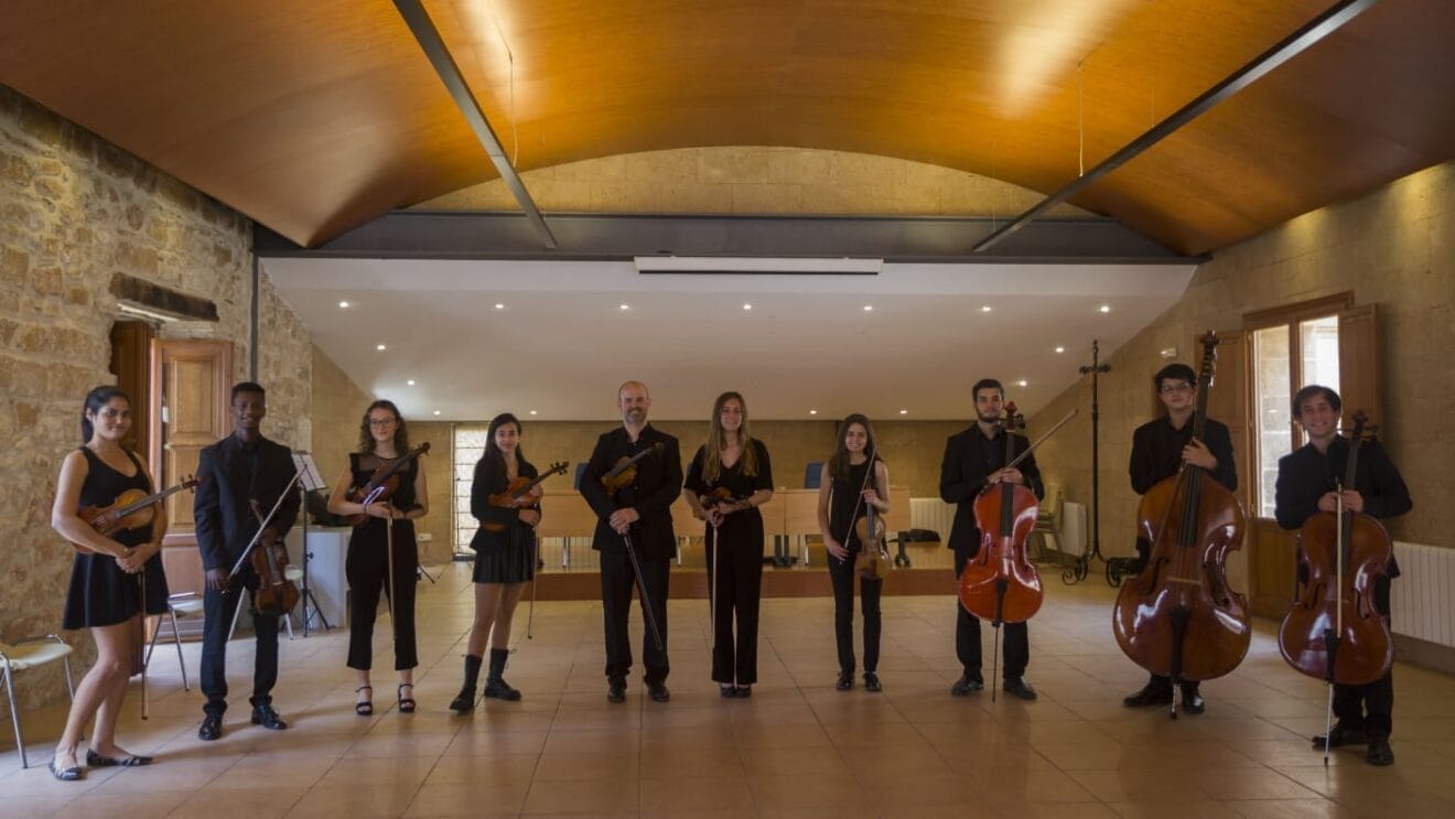 Músicos de la orquesta Marinae Ensemble