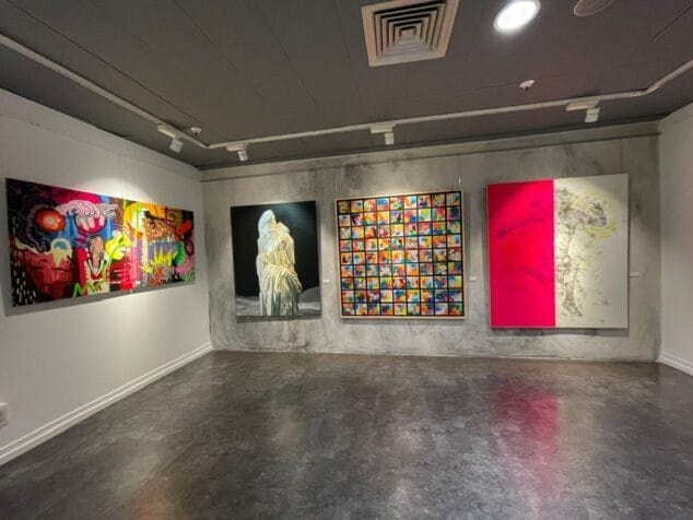 Imagen: Pinturas seleccionadas del XXII Premio Nacional de Pintura