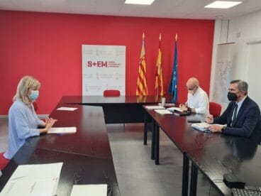 Reunión de la consellera Gabriela Bravo