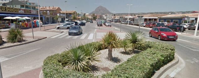 Imagen: Zona en la que ocurrió la agresión