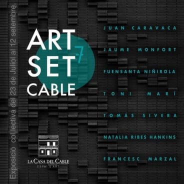 Cartel de la exposición Art Set Cable