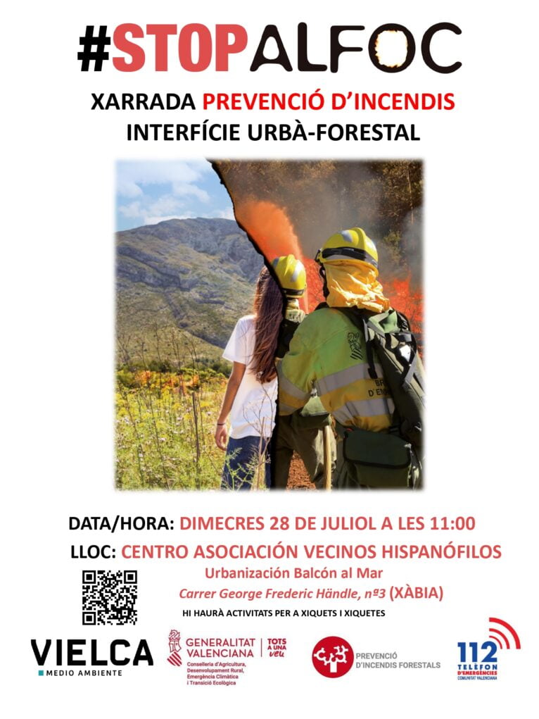 Cartaz do dia de prevenção de incêndios florestais