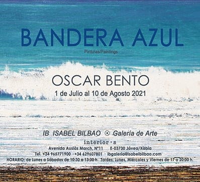 Imagen: Exposición 'Bandera azul' de Óscar Bento