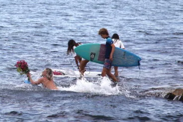 Homenaje al surfista Óscar Serra en Xàbia