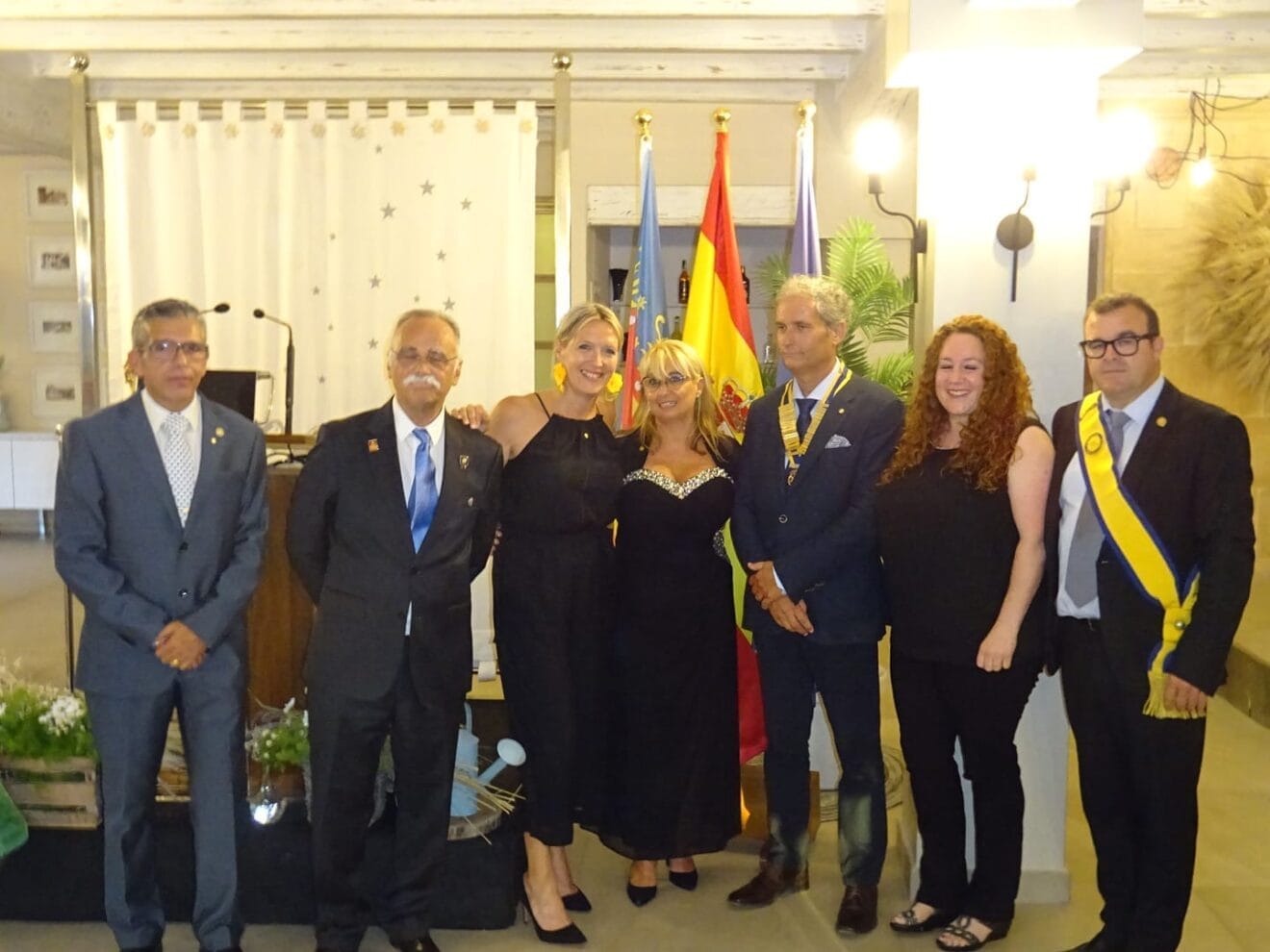 Intercambio de poderes en el Rotary Club Jávea