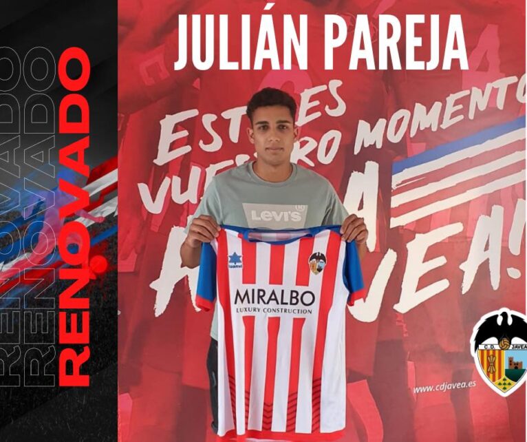 Julián Pareja renueva con el CD Jávea