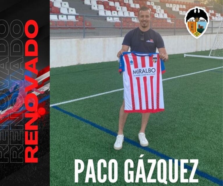 Paco Gázquez renueva con el CD Jávea