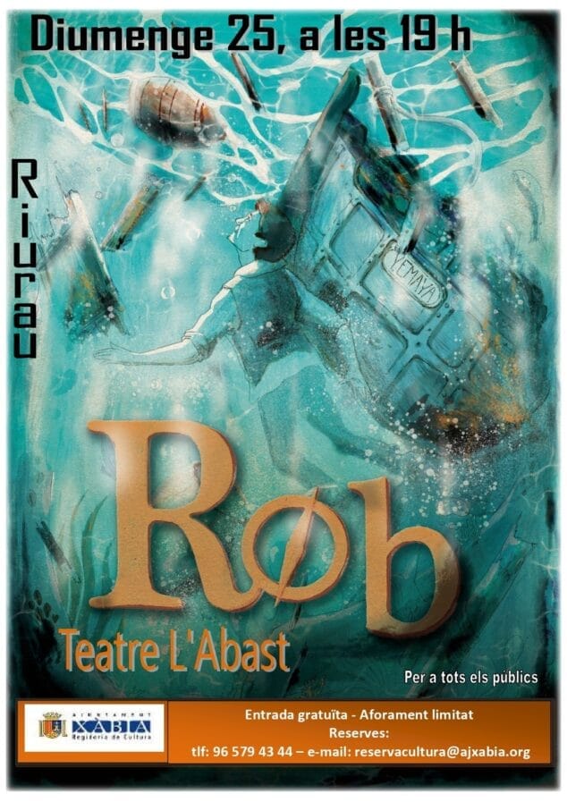 Imagen: Representación de la obra 'Rob' en Xàbia