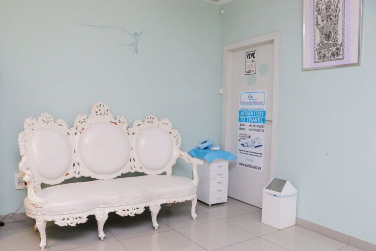 Sala de espera - Clínica Fevan