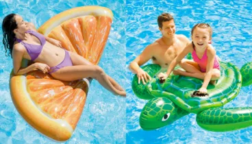 Sorteo de colchonetas para piscina con Construma