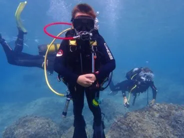 Bucear en aguas de Xàbia