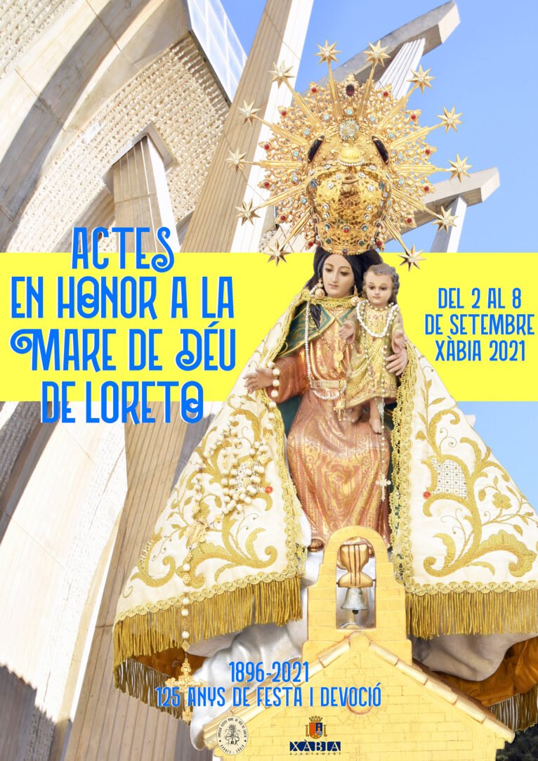 Poster of events Mare de Déu de Loreto 2021