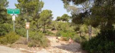 Cierre parque natural de la Granadella