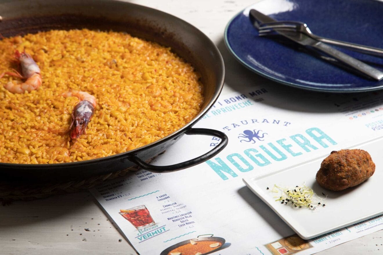 Comer arroz en Javea - Restaurante Noguera