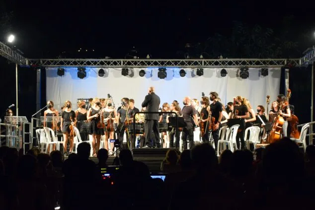 Imagen: Concierto 25 edición Ajedrez Viviente Xàbia