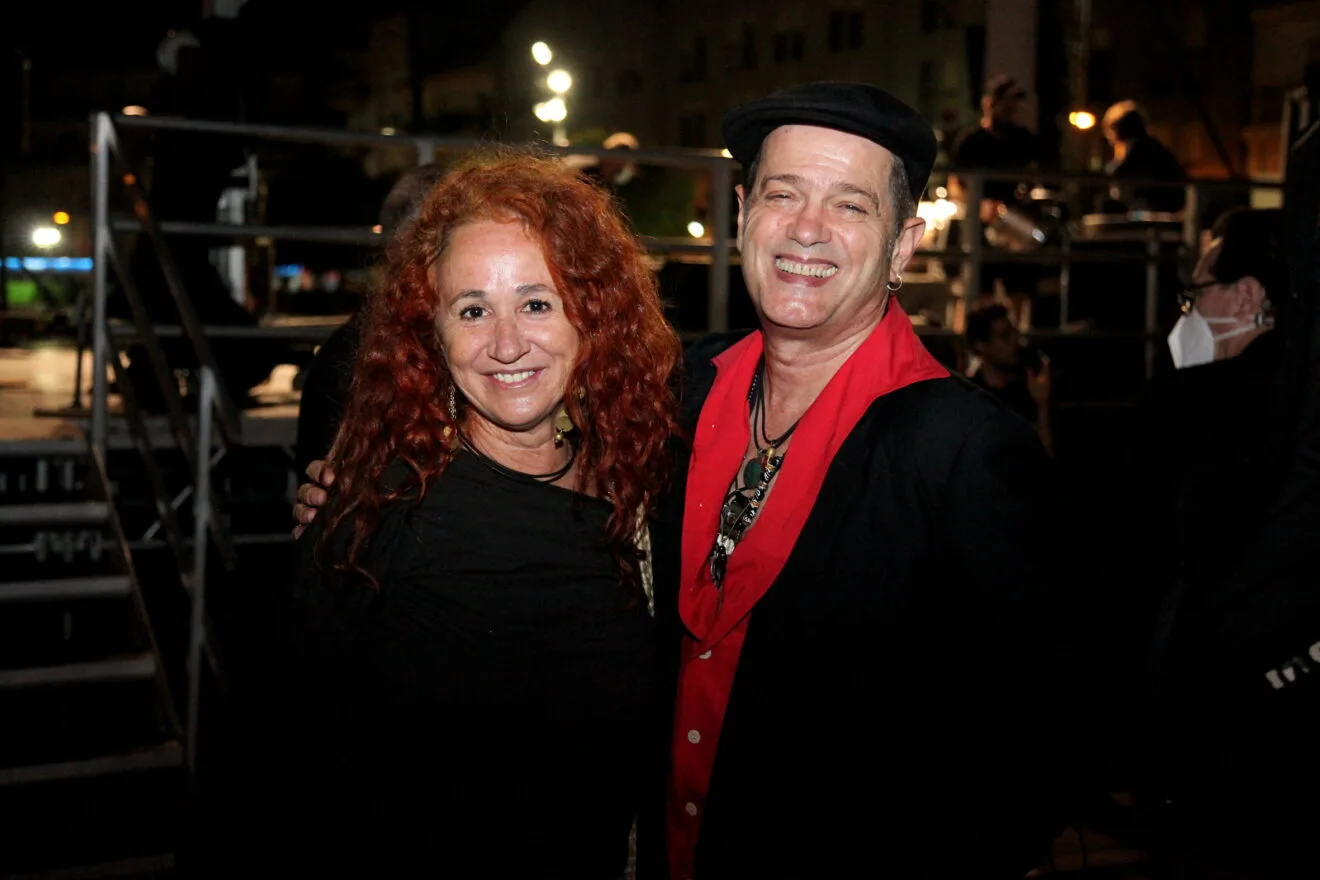 Espectadora con Juan Perro en el XàbiaJazz 2021