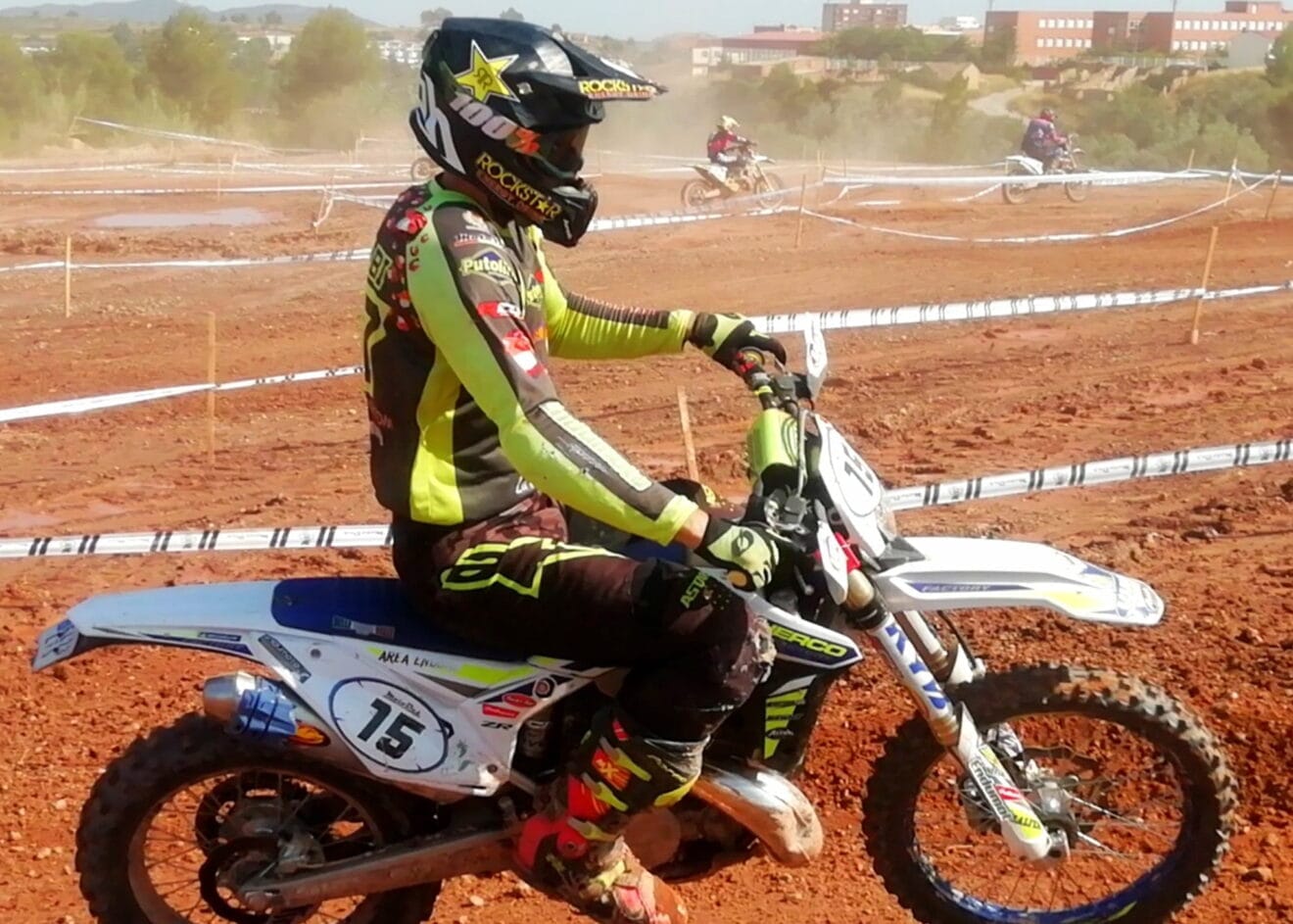 Cristóbal Cholbi en la I Mototerra de Villar del Arzobispo en Valencia