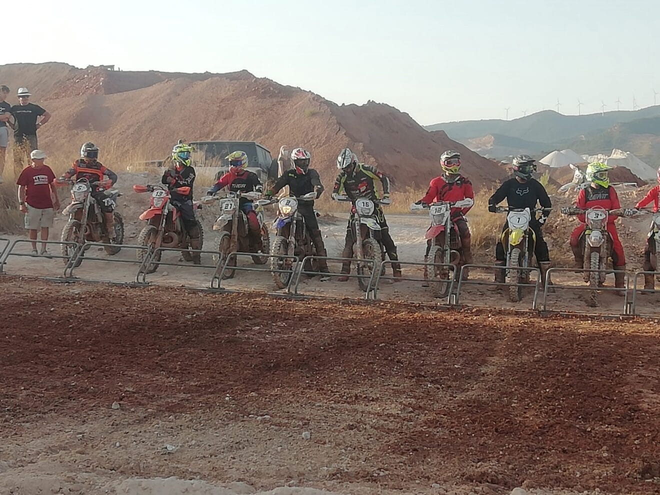 Cristóbal Cholbi en la salida de otra competición durante este agosto