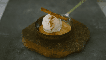 Deliciosos postres caseros en este restaurante