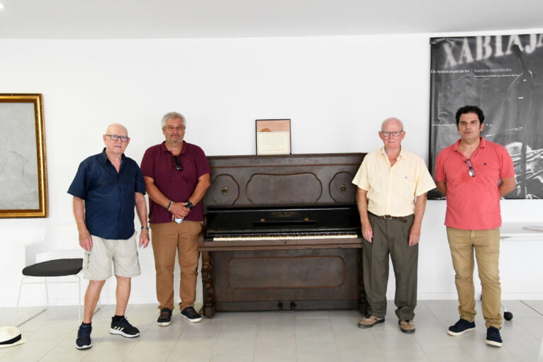 Donan el piano que sonaba en Xàbia en los años 30