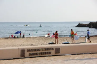 El paseo del Arenal lleva el nombre del tenista de Xàbia