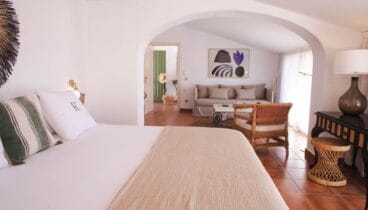 Habitaciones de los apartamentos de Hotel Ritual de Terra Jávea