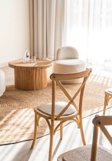 Habitaciones modernas pensadas para el relax y la desconexión