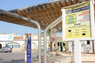 Horarios de salida del Tren Turístico desde el Arenal